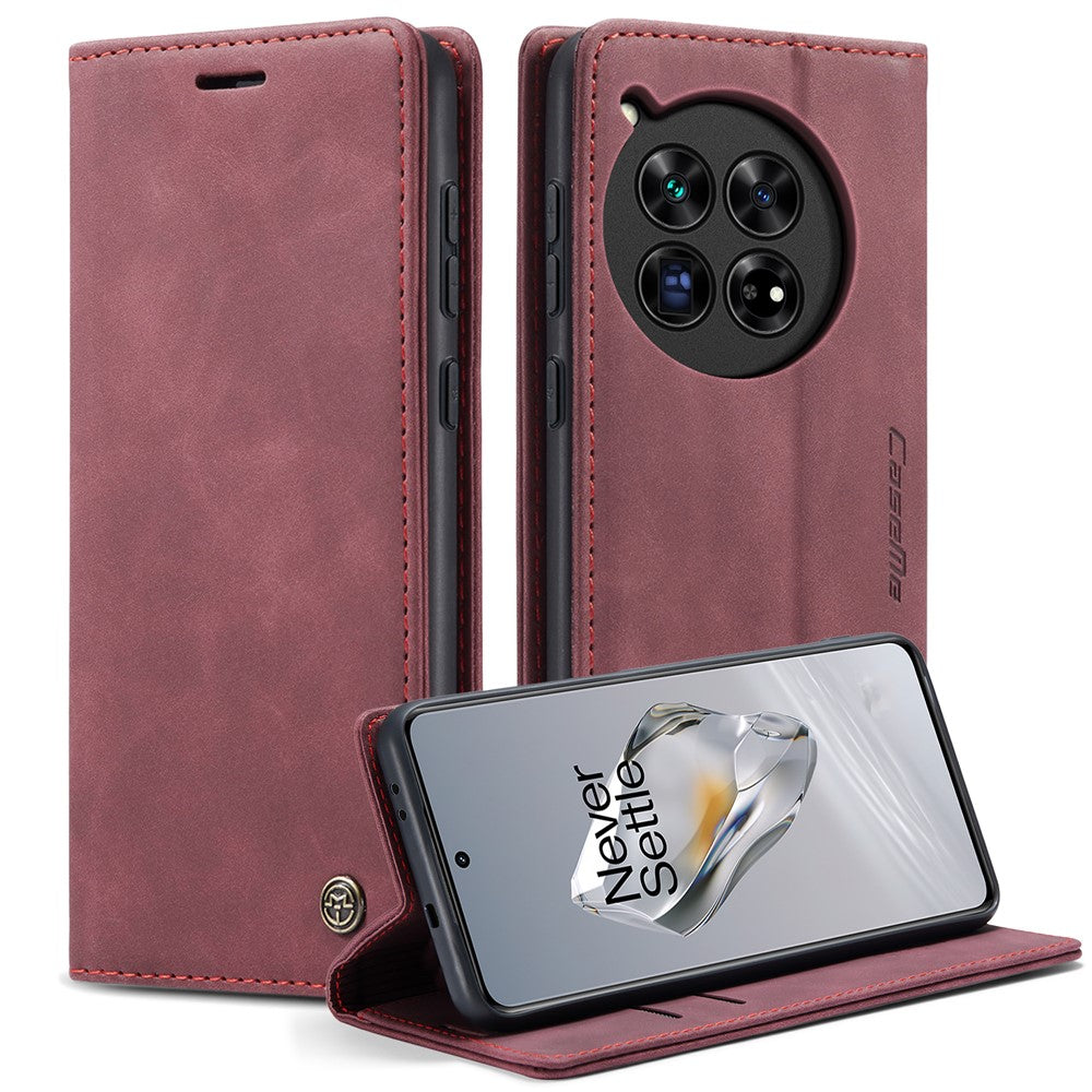 CASEME 013 Series For OnePlus 12 5G Case Business Style Card Slots Cell Phone Cover
