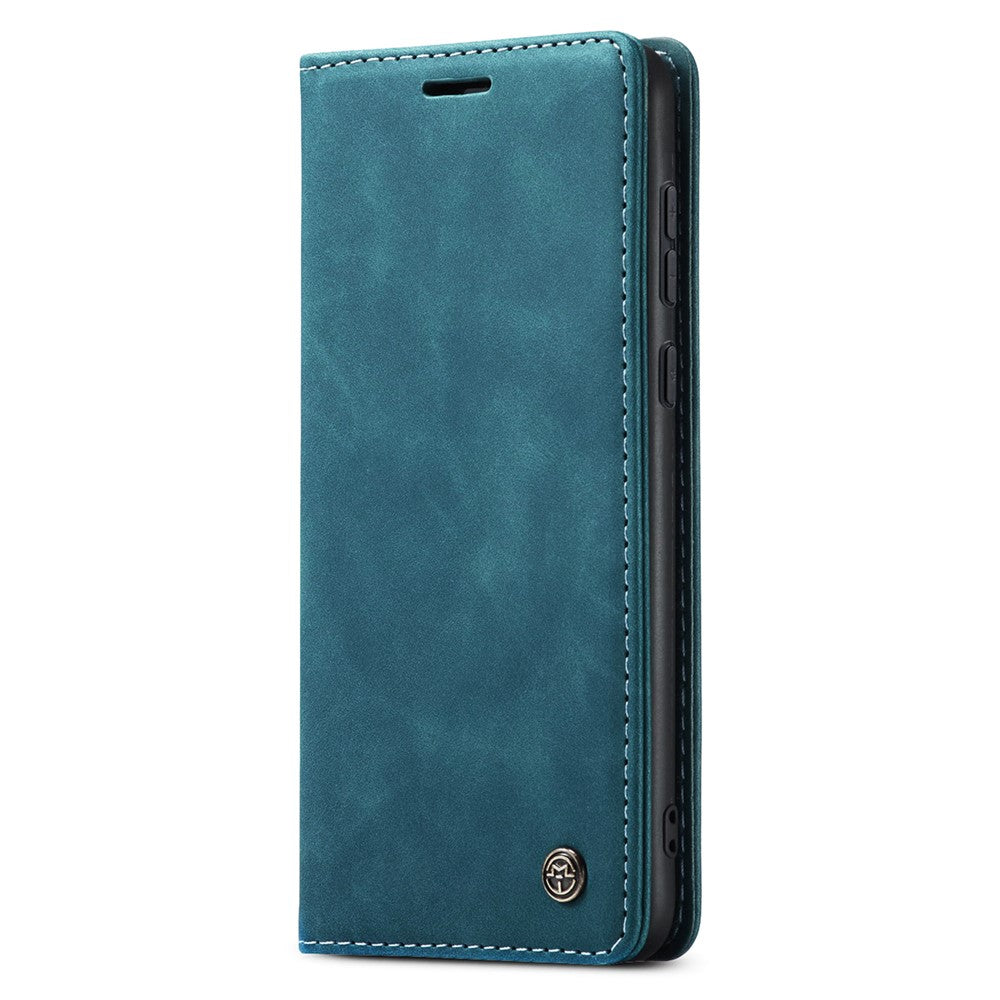 CASEME 013 Series For Samsung Galaxy A35 5G Case Stand Magnetic PU Leather Phone Cover