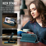CASEME 013 Series For Samsung Galaxy A35 5G Case Stand Magnetic PU Leather Phone Cover