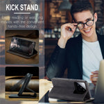 CASEME 013 Series For Xiaomi 14 Case Automatic Closing Stand Shockproof Phone Cover