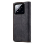 CASEME 013 Series For Xiaomi 14 Case Automatic Closing Stand Shockproof Phone Cover