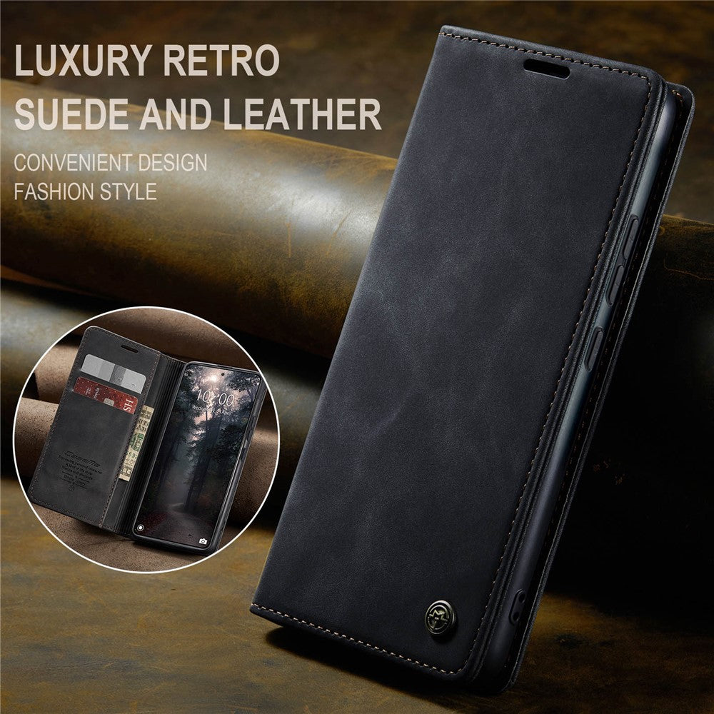 CASEME 013 Series For Xiaomi 14 Case Automatic Closing Stand Shockproof Phone Cover