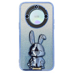 For Honor X40 5G Protective Case Cute Rabbit Anti-Scratch Kickstand Phone Cover
