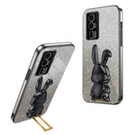 For Xiaomi Redmi K60 5G / K60 Pro 5G Kickstand Case Cute Rabbit Shockproof Slim Phone Cover