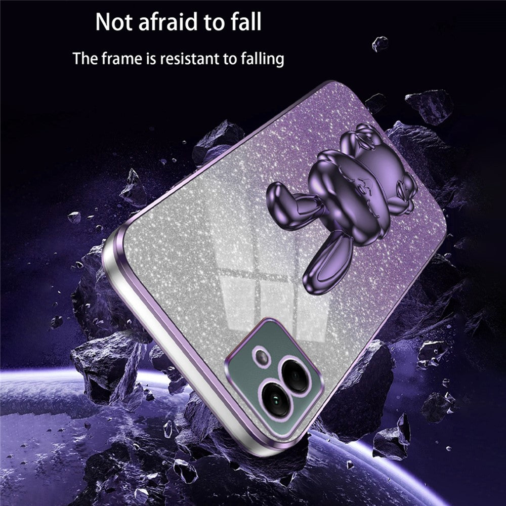 Til Samsung Galaxy A04 4G (164.4 x 76.3 x 9.1 mm) Tegnefilms Kanin Mobiltelefon Bagside Beskyttelsescover