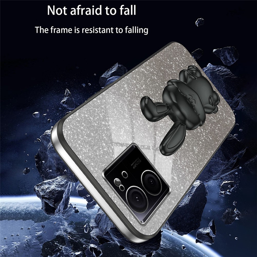 Case for Xiaomi 13T / Redmi K60 Ultra PC+TPU Lovely Rabbit Anti-scratch Phone Cover