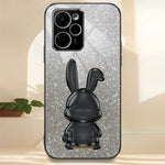 For Xiaomi Redmi Note 12 Pro Speed 5G / Poco X5 Pro 5G Cell Phone Case Glitter Pull-out Kickstand PC+TPU Cover