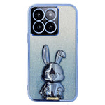 Kickstand Case for Xiaomi 14 Pro Case Cute Rabbit Anti-Drop Slim Phone Cover