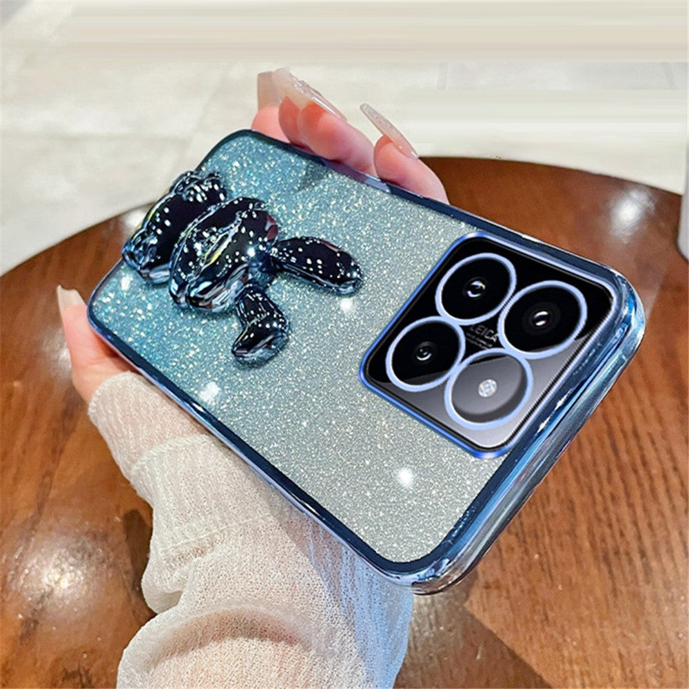 Kickstand Case for Xiaomi 14 Pro Case Cute Rabbit Anti-Drop Slim Phone Cover