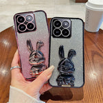 Kickstand Case for Xiaomi 14 Pro Case Cute Rabbit Anti-Drop Slim Phone Cover