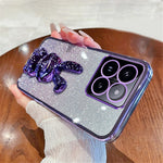 Kickstand Case for Xiaomi 14 Pro Case Cute Rabbit Anti-Drop Slim Phone Cover
