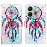 For Xiaomi Redmi 13C 4G / 13C 5G / 13R 5G / Poco M6 5G / Poco C65 4G Leather Case 3D Pattern Printing Wallet Stand
