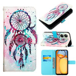 For Xiaomi Redmi 13C 4G / 13C 5G / 13R 5G / Poco M6 5G / Poco C65 4G Leather Case 3D Pattern Printing Wallet Stand