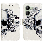 For Xiaomi Redmi 13C 4G / 13C 5G / 13R 5G / Poco M6 5G / Poco C65 4G Leather Case 3D Pattern Printing Wallet Stand