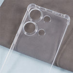 For Xiaomi Redmi Note 13 Pro 4G / Poco M6 Pro 4G Clear Case TPU Anti-scratch Phone Protective Cover