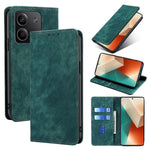 PU Leather Cover for Xiaomi Redmi Note 13 5G Case RFID Blocking Wallet Phone Case