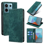 For Xiaomi Redmi Note 13 Pro 5G / Poco X6 5G Protective Case RFID Blocking PU Leather Wallet Phone Cover