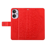 For Xiaomi Redmi 13C 4G / 5G / 13R 5G / Poco M6 5G / Poco C65 4G Case PU Leather Mandala Imprinted Phone Cover