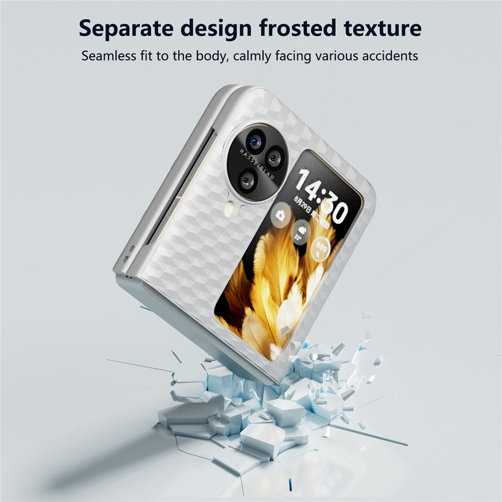For Oppo Find N3 Flip 5G Shockproof Case Matte Texture Hard PC Slim Phone Case