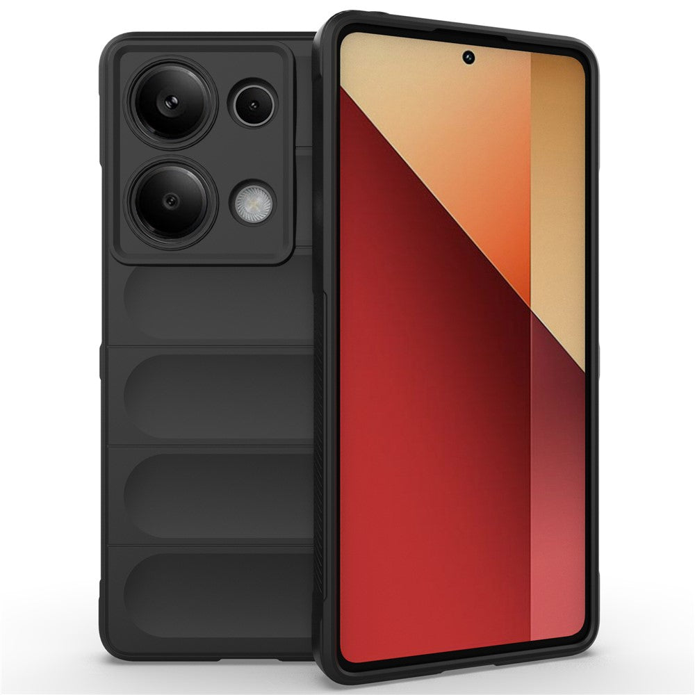 Xiaomi Redmi Note 13 Pro 4G Mobilskal Fallskydd TPU Skyddande Skal