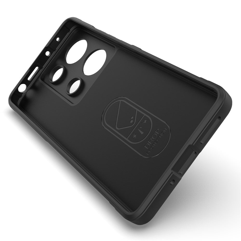 Xiaomi Redmi Note 13 Pro 4G Mobilskal Fallskydd TPU Skyddande Skal