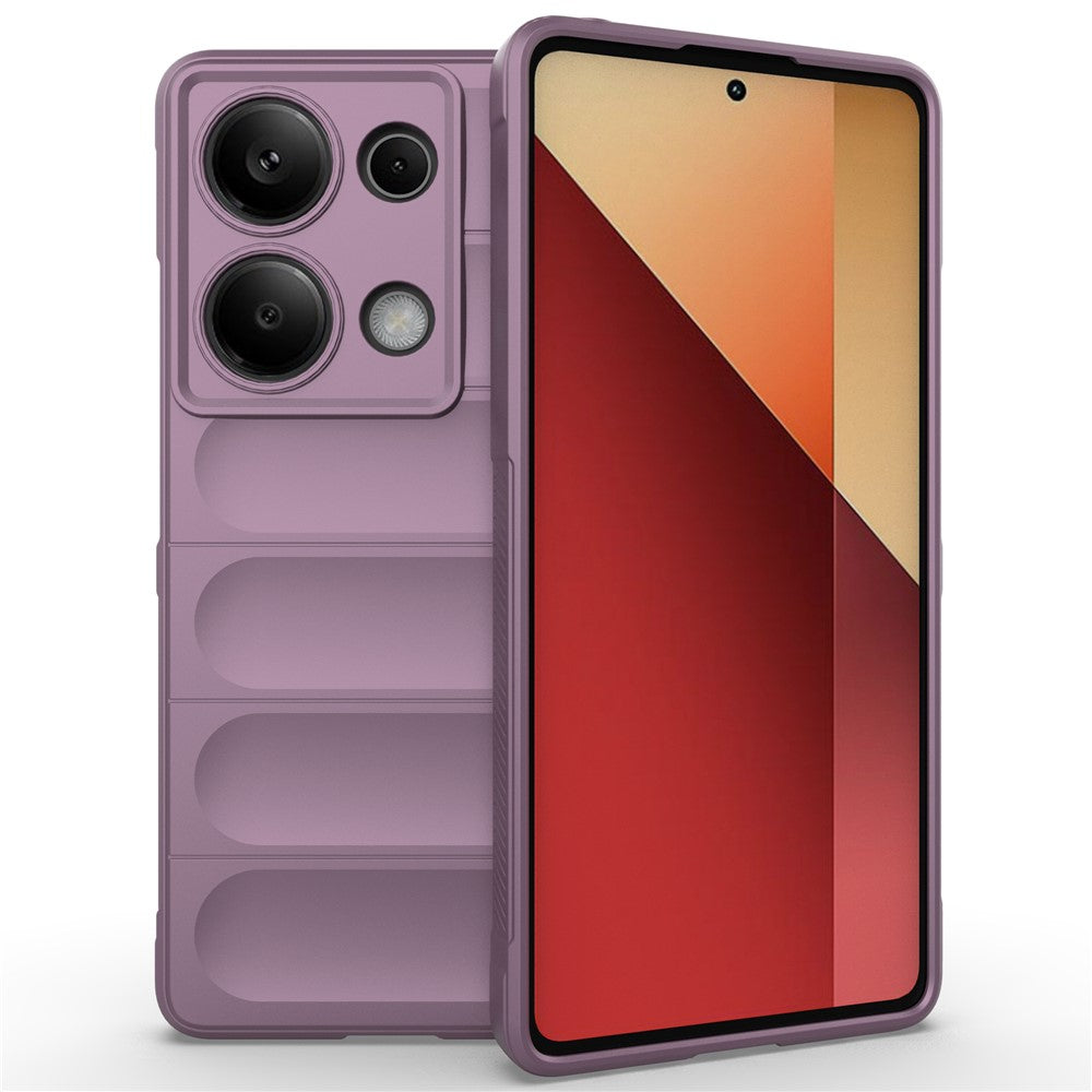 Xiaomi Redmi Note 13 Pro 4G Mobilskal Fallskydd TPU Skyddande Skal