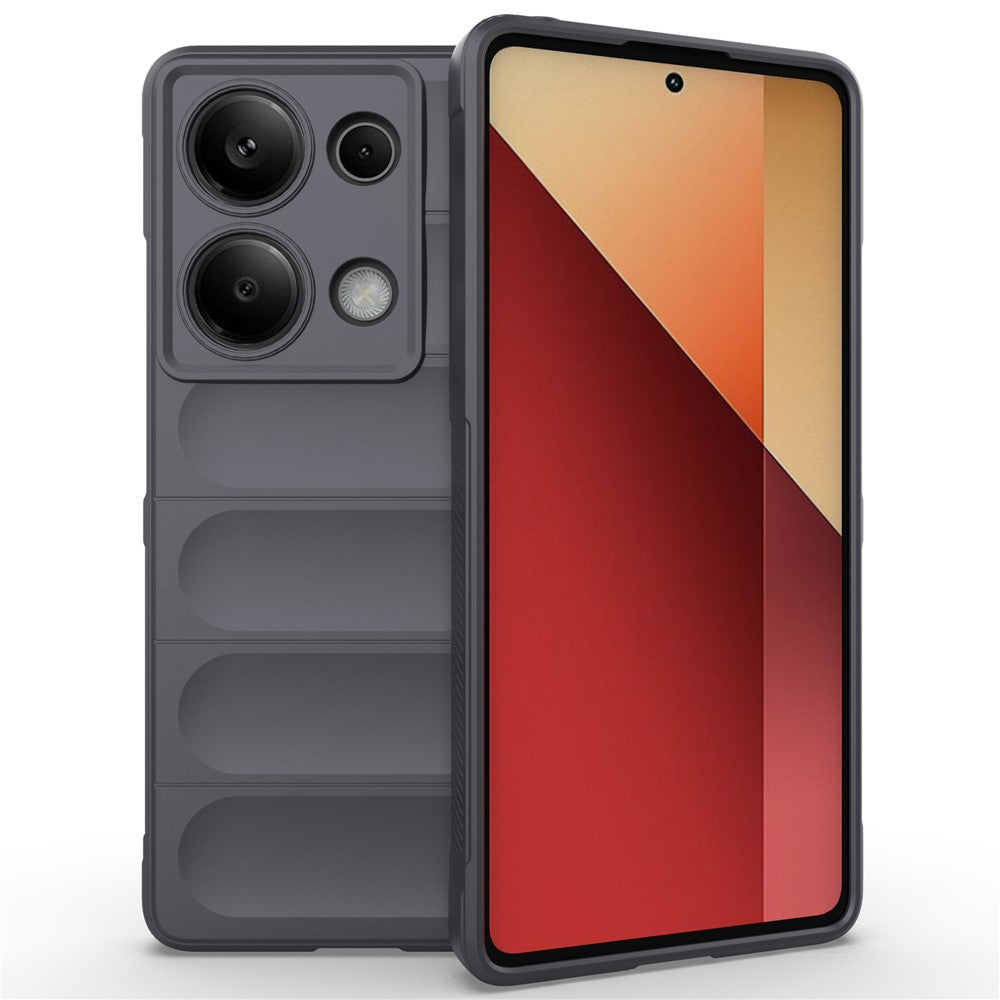 Xiaomi Redmi Note 13 Pro 4G Mobilskal Fallskydd TPU Skyddande Skal