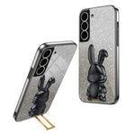PC+TPU Cover for Samsung Galaxy S21+ 5G , Phone Guard Case with Kickstand