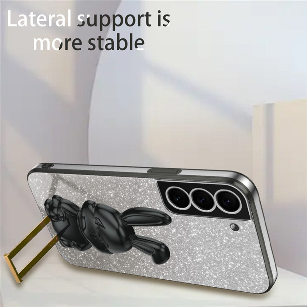 PC+TPU Cover for Samsung Galaxy S21+ 5G , Phone Guard Case with Kickstand