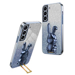 PC+TPU Cover for Samsung Galaxy S21+ 5G , Phone Guard Case with Kickstand