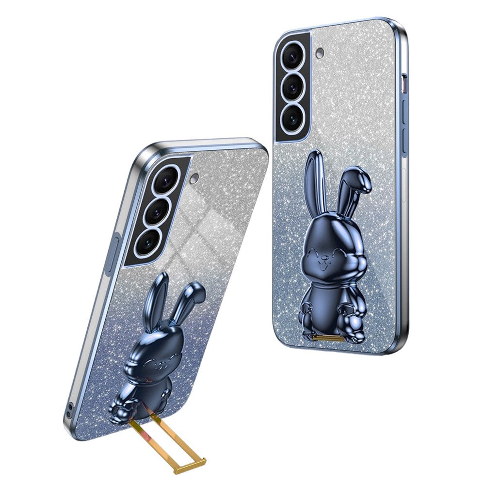 PC+TPU Cover for Samsung Galaxy S21+ 5G , Phone Guard Case with Kickstand