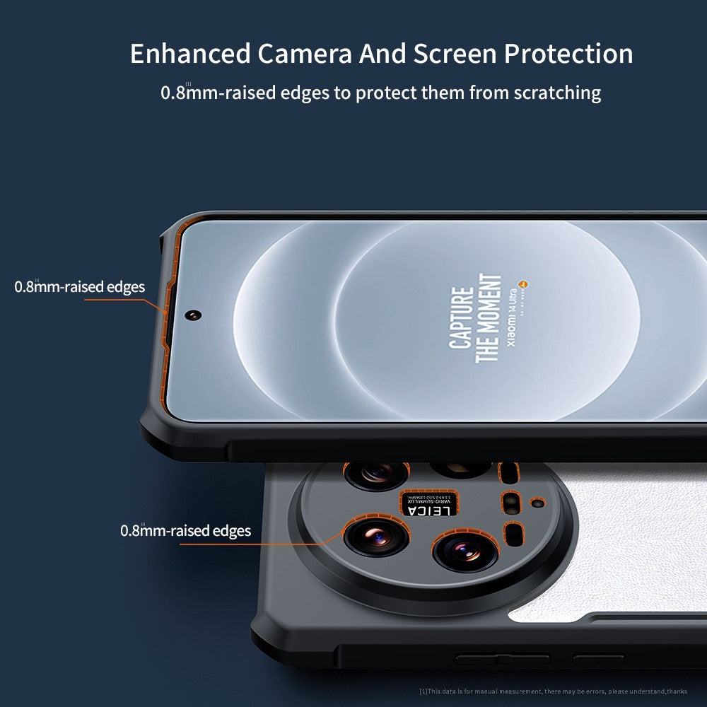 XUNDD TPU + akryl-cover til Xiaomi 14 Ultra, stødsikkert mobilcover