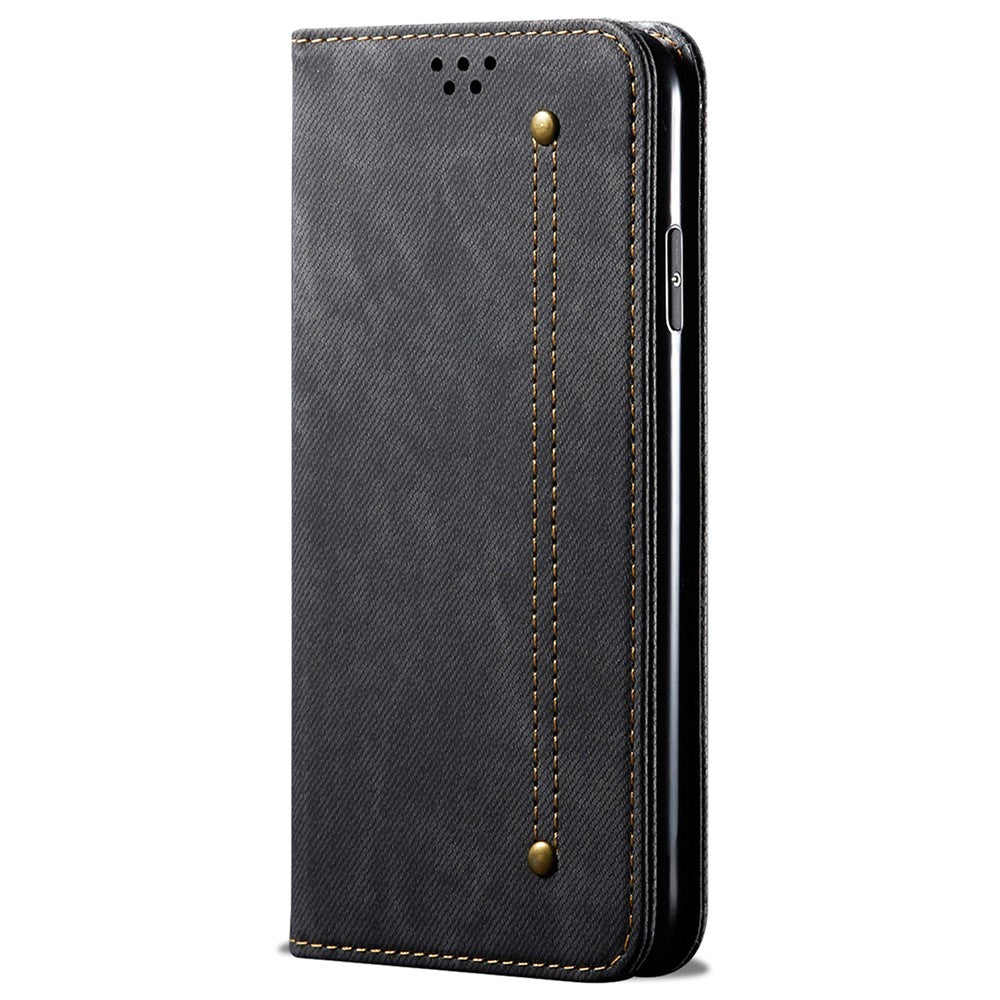 For Xiaomi 14 Ultra Cell Phone Cases Jeans Cloth Texture Leather Cover