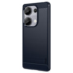 MOFI JK TPU Series-1 For Xiaomi Redmi Note 13 Pro 4G Case Carbon Fiber Texture Soft TPU Cover