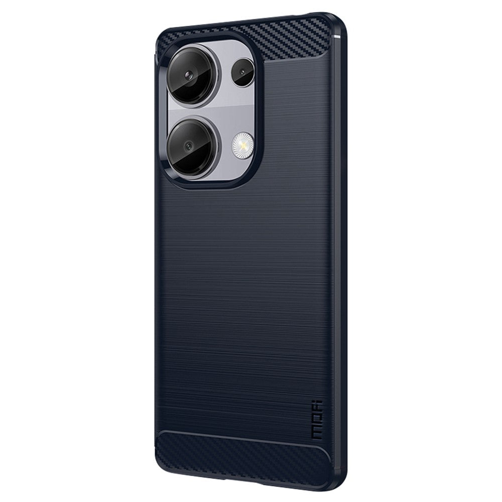 MOFI JK TPU Series-1 For Xiaomi Redmi Note 13 Pro 4G Case Carbon Fiber Texture Soft TPU Cover