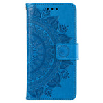 For Xiaomi Redmi A3 / Poco C61 4G Case Mandala Flower Imprinted Drop Resistant Leather Phone Wallet Cover
