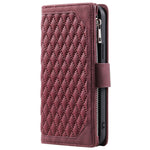 For Honor X8b 4G Wallet Case PU Leather Handbag Zipper Pocket Phone Cover with Strap