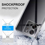 For Xiaomi 13T / 13T Pro Clear Case Anti-Fingerprint Soft TPU Phone Back Cover
