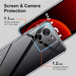 For Xiaomi 13T / 13T Pro Clear Case Anti-Fingerprint Soft TPU Phone Back Cover