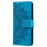 For Xiaomi Redmi Note 13 Pro+ 5G Case Mandala Flower Imprinted PU Leather Flip Cover