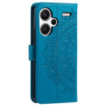 For Xiaomi Redmi Note 13 Pro+ 5G Case Mandala Flower Imprinted PU Leather Flip Cover