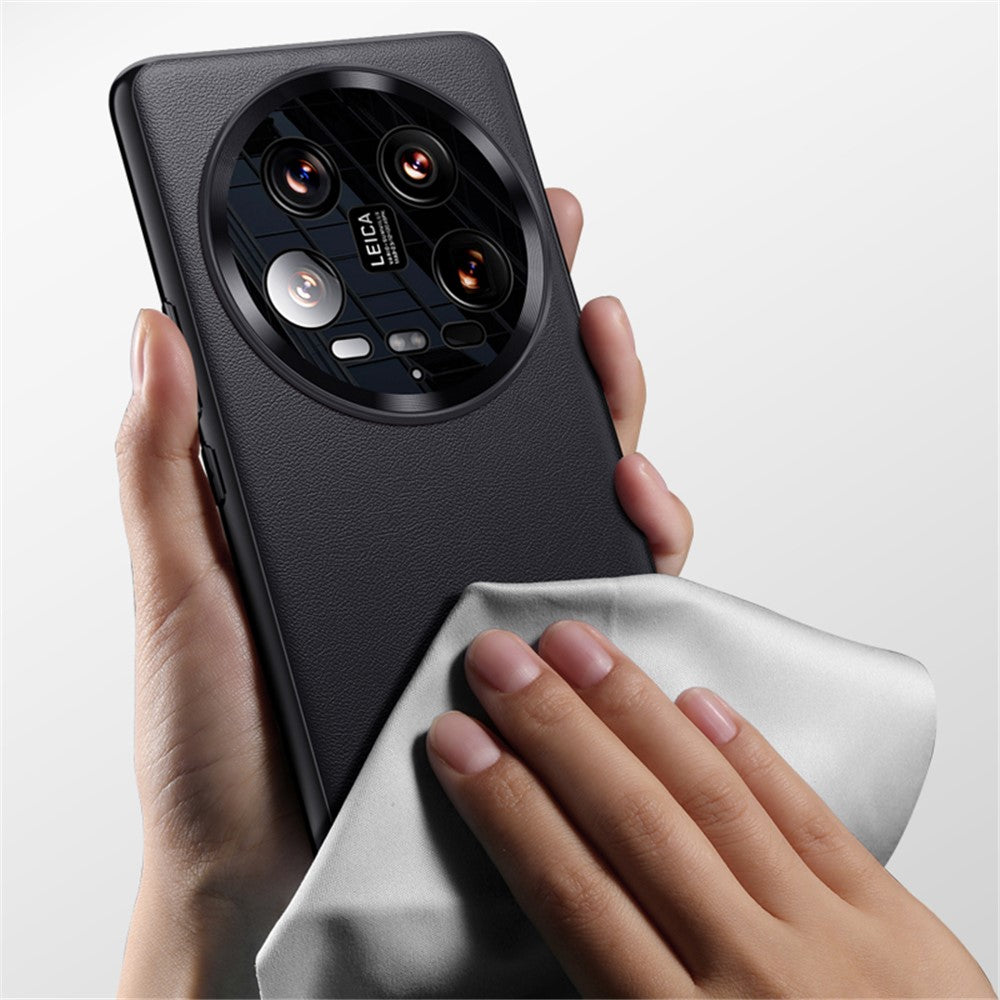 For Xiaomi 14 Ultra Phone Case PU Leather+TPU Drop Protection Back Cover