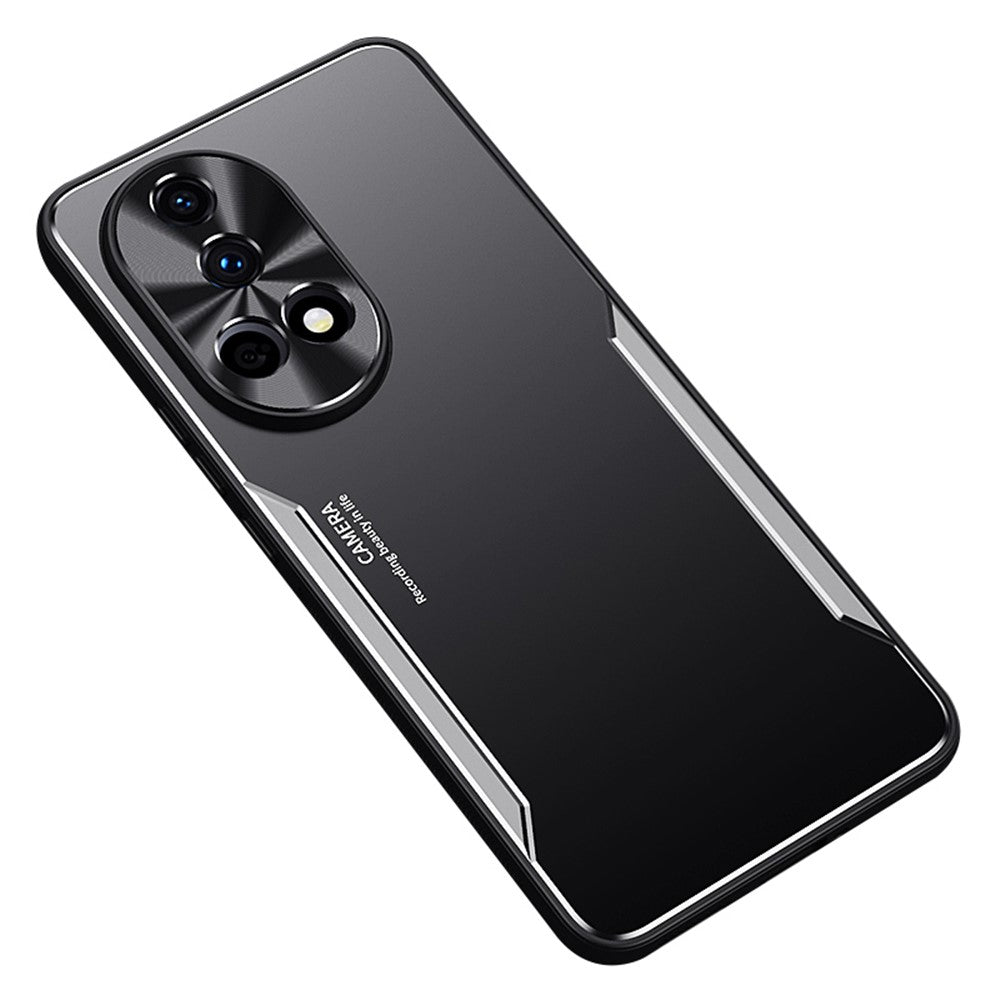 Huawei Nova 12 5G-skal TPU + stötsäkert mobilskal i aluminiumlegering