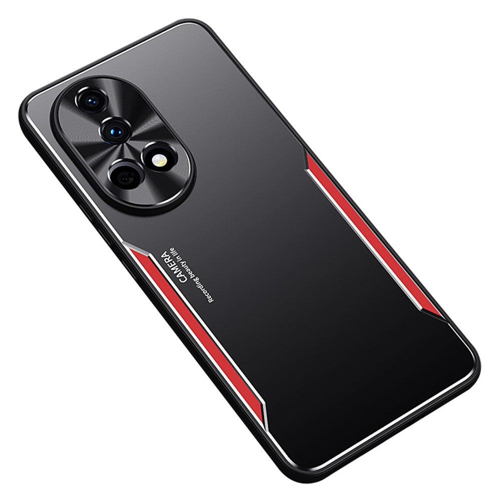 Huawei Nova 12 5G-skal TPU + stötsäkert mobilskal i aluminiumlegering