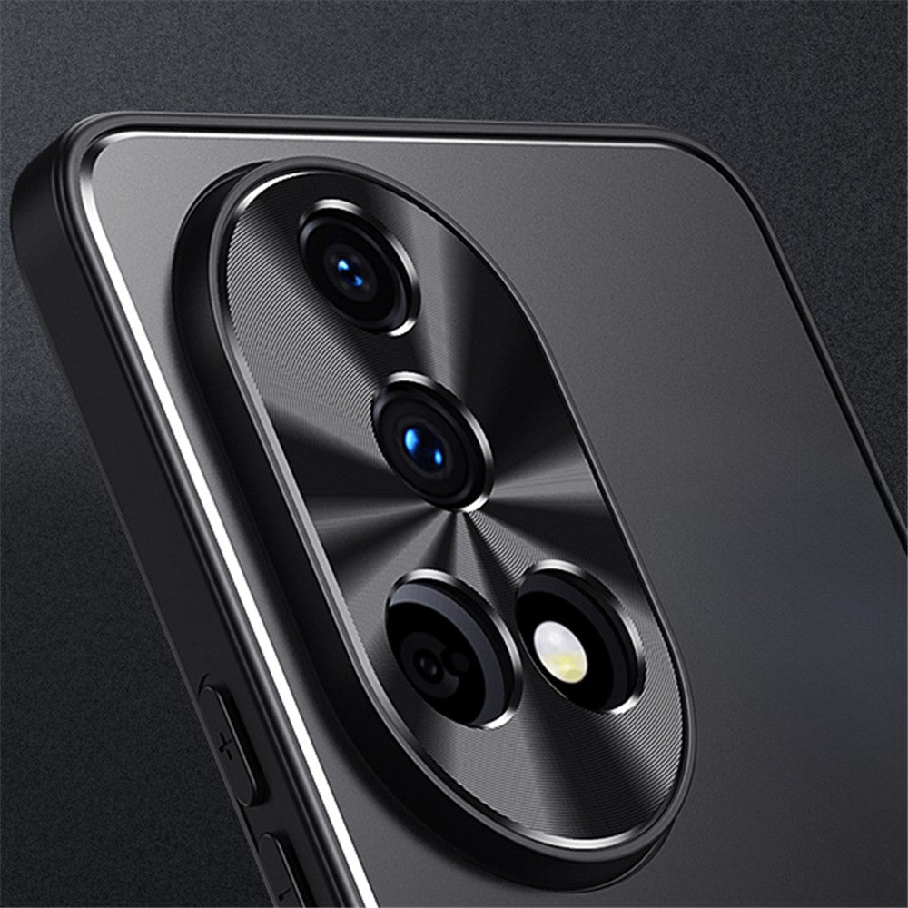 For Huawei nova 12 Pro 5G Shockproof Case TPU + Aluminum Alloy Phone Shell