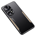 For Huawei nova 12 Pro 5G Shockproof Case TPU + Aluminum Alloy Phone Shell