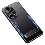 For Huawei nova 12 Ultra 5G / nova 12 Pro 5G Case Aluminum Alloy + TPU Kickstand Phone Cover