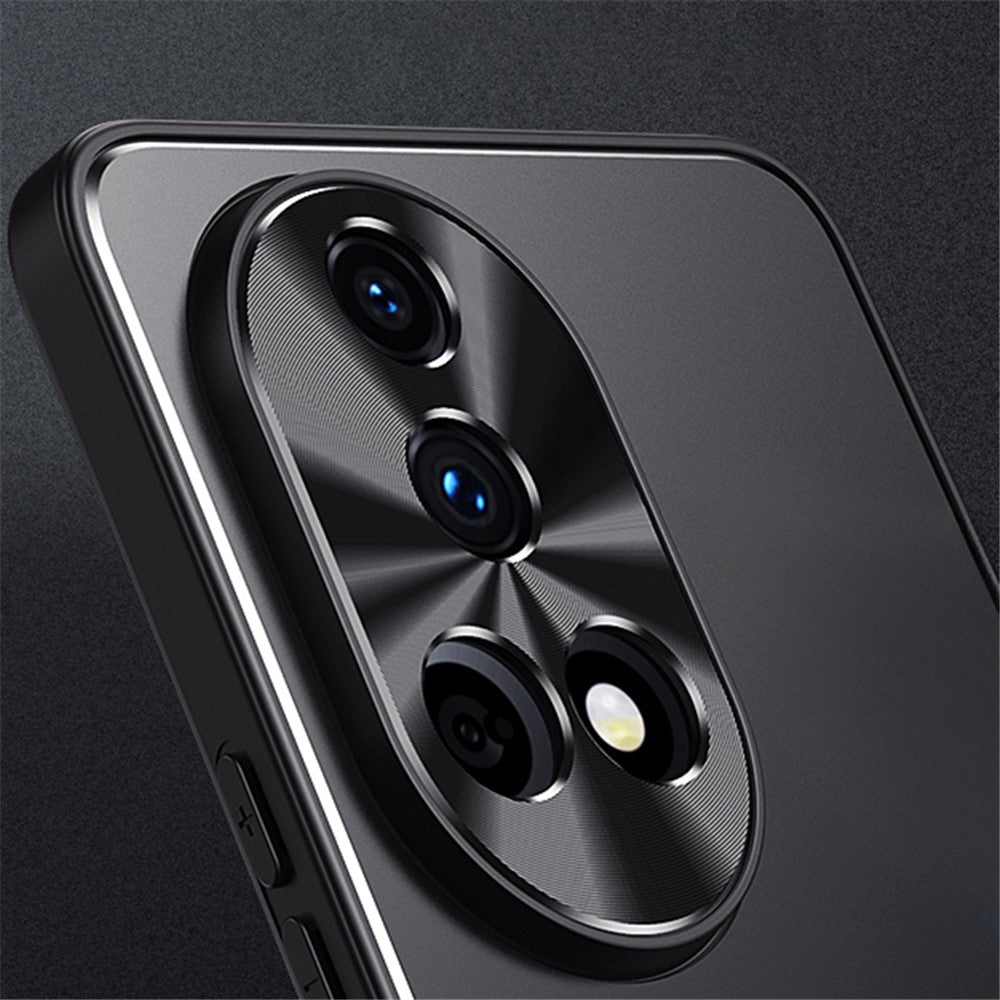 For Huawei nova 12 Ultra 5G / nova 12 Pro 5G Case Aluminum Alloy + TPU Kickstand Phone Cover