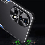For Huawei nova 12 Ultra 5G / nova 12 Pro 5G Case Aluminum Alloy + TPU Kickstand Phone Cover