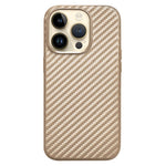 KZDOO For iPhone 15 Pro Max Case Compatible with MagSafe Carbon Fiber Texture Phone Cover